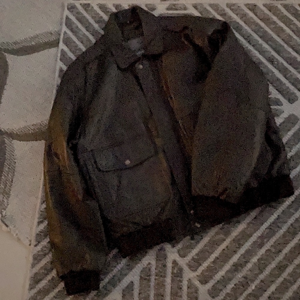 Hard Rock “The Joint”brown bomber jacket 🦅 EAGLES